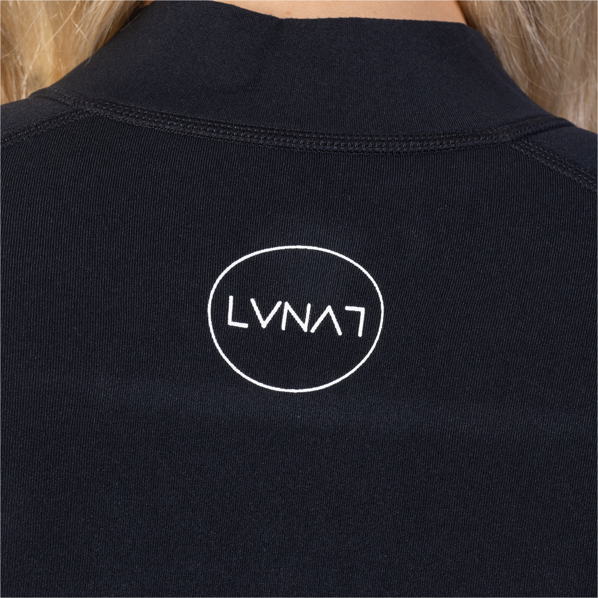 2025 Gul Womens Luna7 Front Zip SUP Wetsuit Jacket LA6301-C1 - Black / Jungle